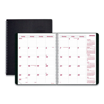 Brownline® Duraflex 14-month Planner, 8.88 X 7.13, Black Cover, 14-month (dec To Jan): 2021 To 2023 freeshipping - TVN Wholesale